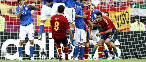 EURO 2012: Parcursul Spaniei și al Italiei până la finală