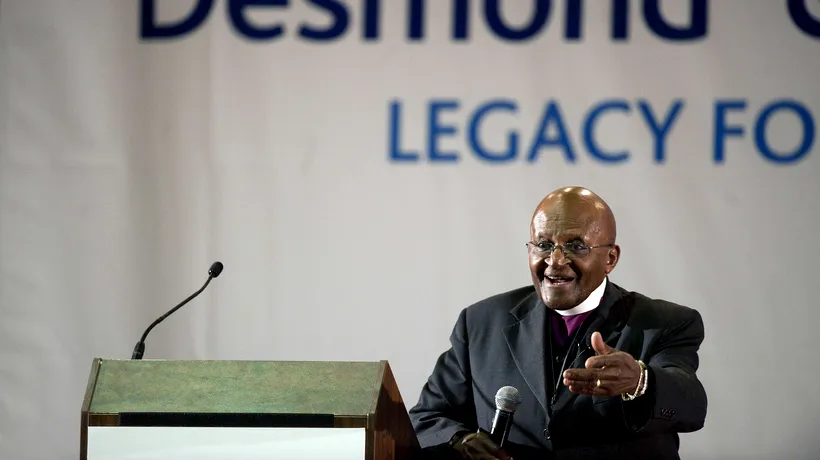 Desmond Tutu a denunțat campania din Marea Britanie împotriva migrației românilor