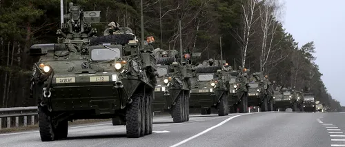 Convoi NATO, blocat pe Valea Oltului