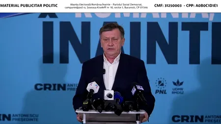 Prietenul lui Antonescu: Crin a fost singurul în care am avut încredere și i-am spus că plec. Este un om INTEGRU