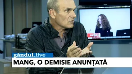 Cristian Tudor Popescu, despre demisia ministrului Educației, Ioan Mang. VIDEO