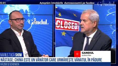 VIDEO | Adrian Năstase: „China este un vânător care urmărește vânatul în pădure. Economia lor și, mai ales, comerțul lor, exportul lor, depind de globalizare, așa încât pentru ei e important să existe pace”