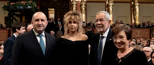 Președintele Bulgariei, Rumen Radev, însoțit la concertul de Anul Nou al Filarmonii din Viena de fiica sa. GÂNDUL îți spune cine este Darina Radeva