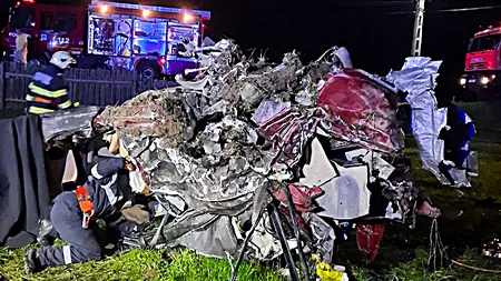 Șoferul mașinii Maserati făcute ghem în accident era sub control judiciar. Ce i-au găsit anchetatorii în haine