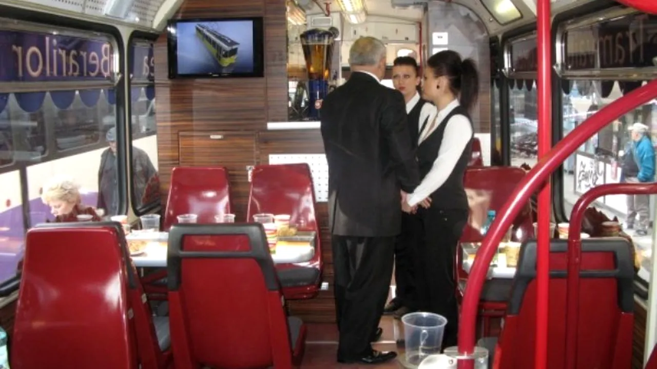 Tamvaiul turistic de la Timișoara, transformat în berărie. Primar: 