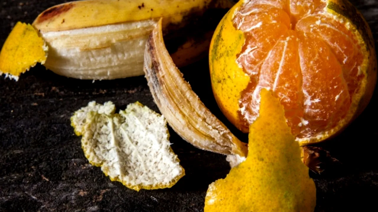 De ce să nu arunci coaja de la portocale sau de la banane