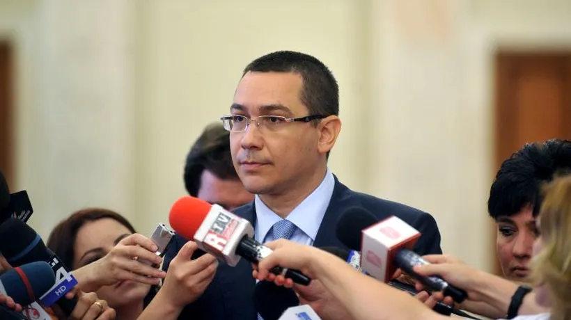 Ponta: Guvernul vrea să introducă plata TVA la momentul încasării facturii pentru maxim 500.000 euro