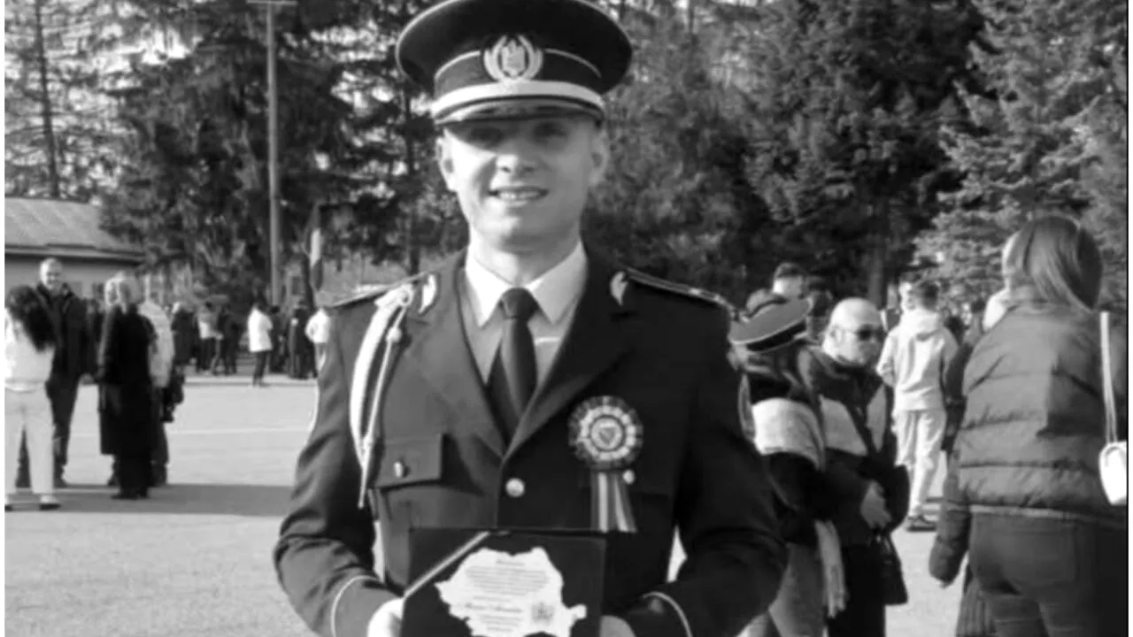Alexandru Muraru, un polițist de 22 de ani din Vrancea, a murit în urma unui accident stupid. „Nu există cuvinte care să aline un asemenea gol”