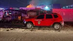 INCENDIU puternic la un centru de reciclare din județul Ilfov. Autoritățile au emis un mesaj RO-Alert, pentru avertizarea populației