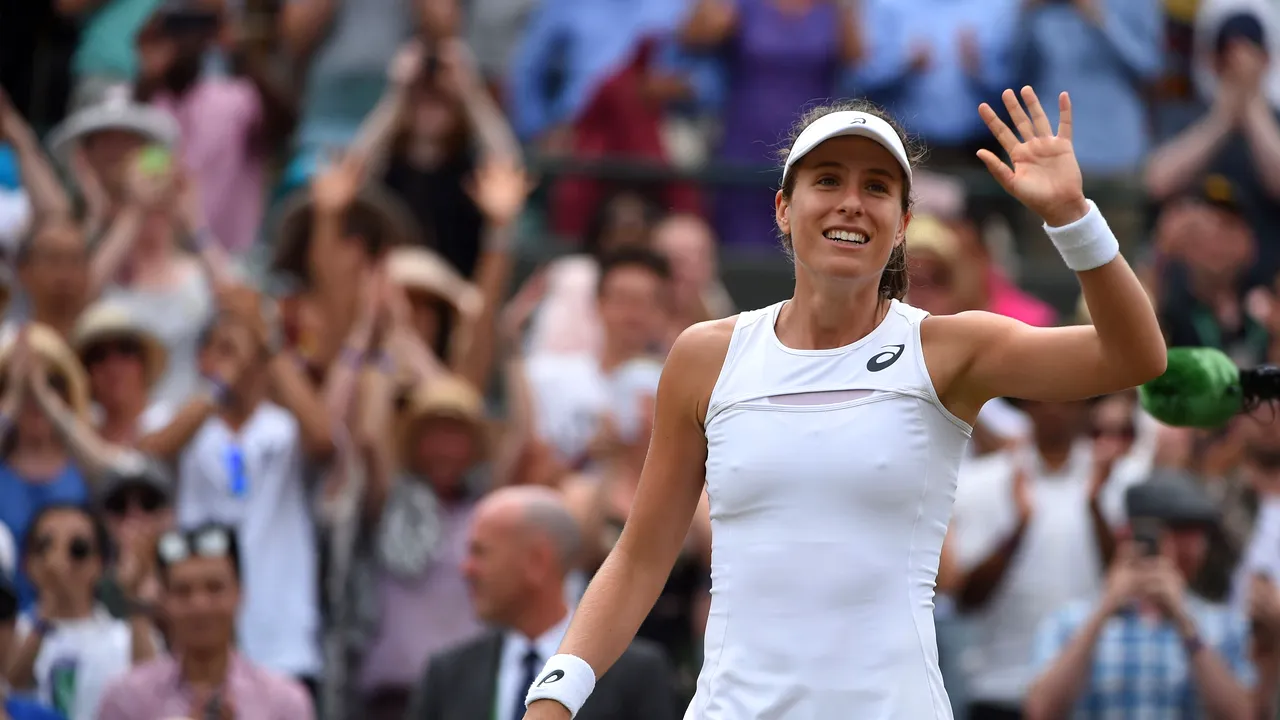 Prima reacție a Johannei Konta după thriller-ul cu Simona Halep. Explicația pentru momentul controversat petrecut la ultimul punct al meciului