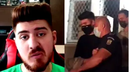 DECLARAȚII. Mesajul vloggerului „Colo” înainte să fie luat de polițiști: „Supărat, revoltat, și-mi vine să mor”