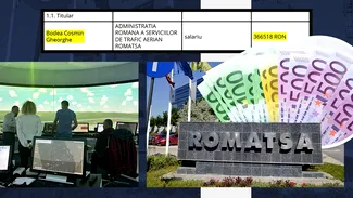 Ce salariu FABULOS avea șeful Romatsa care a demisionat după ce Gândul a dezvăluit că un controlor a adormit pe tură. Lua mai mult decât șeful statului