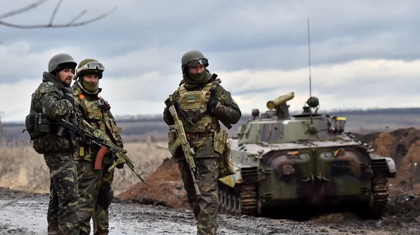 Șase militari au fost uciși în estul Ucrainei