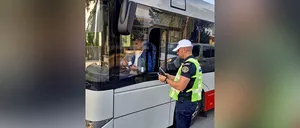 Dâmbovița: Șoferul unui microbuz școlar, prins BEAT la volan / Cum a fost sancționat de poliție