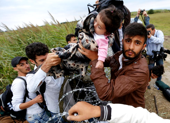 Criza imigranților din Ungaria, în imagini - GALERIE FOTO