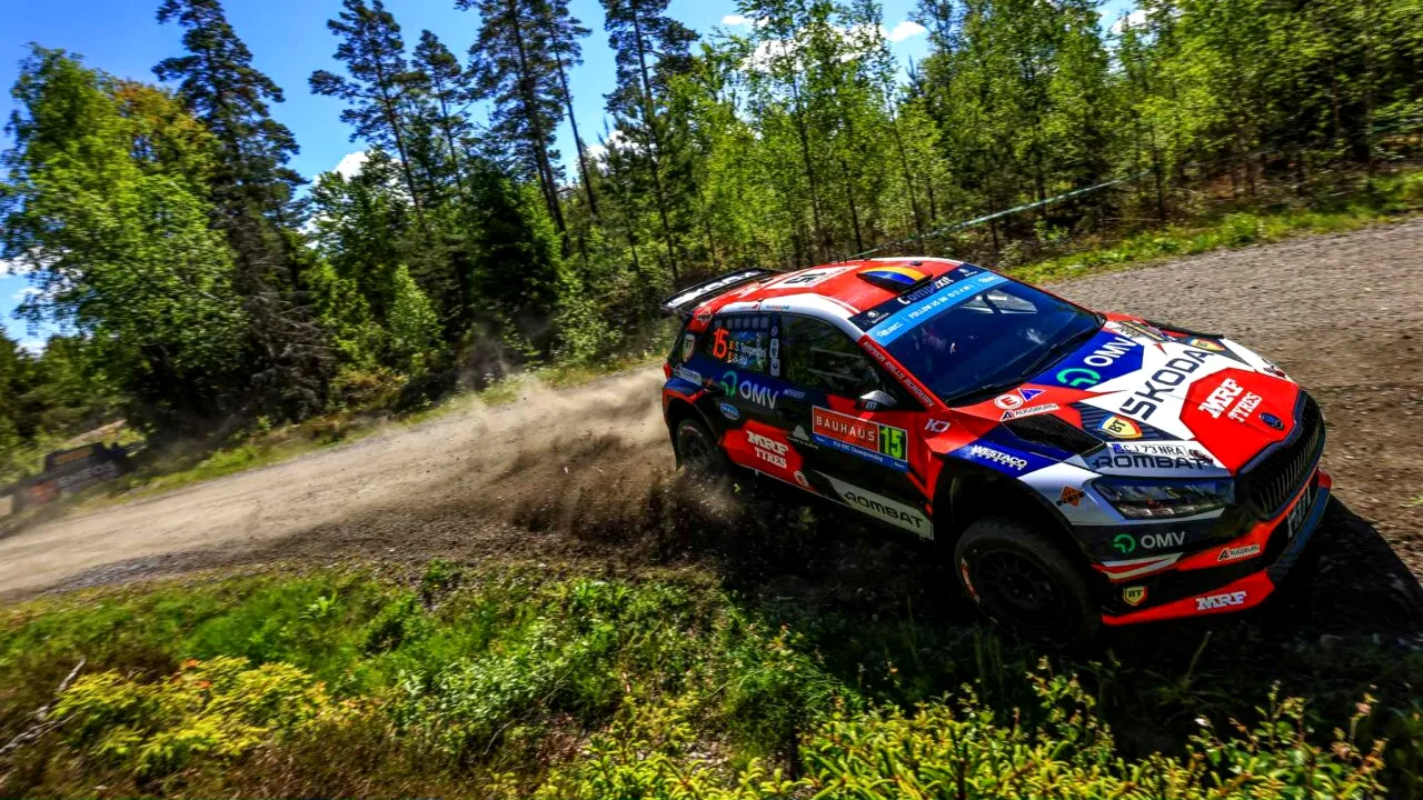 Simone Tempestini, la startul Raliului Cehiei. Aproape de o mare performanță