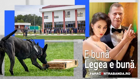 VIDEO | O nouă campanie anticontrabandă, „Legea e bună”, a fost lansată în România și R. Moldova. Ei sunt câinii care depistează țigaretele ilicite