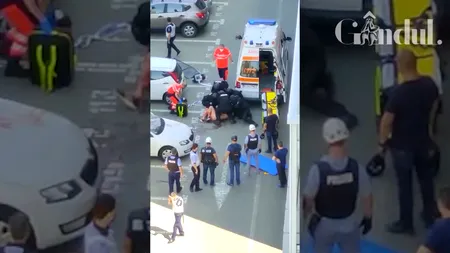 Bărbatul care s-a aruncat de la etaj în timp ce se lupta cu mascații poliției fusese externat de la psihiatrie de către judecători. Avea un cazier impresionant! (EXCLUSIV)