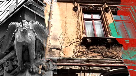 EXCLUSIV VIDEO | Casa cu gargui decapitați. Unde se află și ce legătură are cu prima fabrică de trăsuri din România