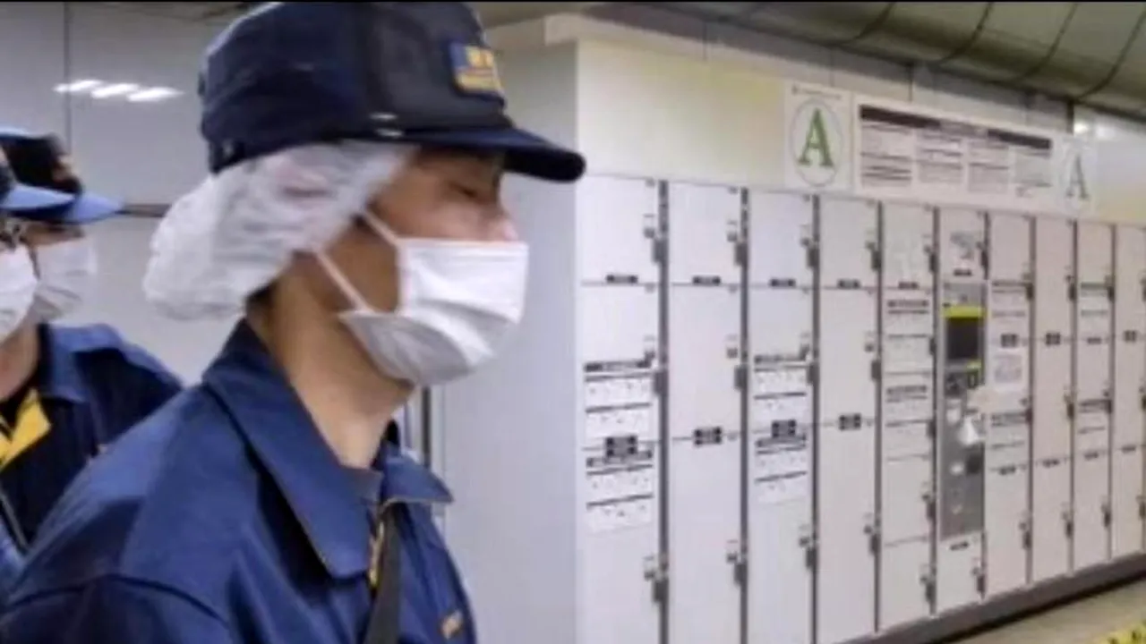 Descoperire macabră într-o gară din Tokyo. Au găsit o valiză abandonată, iar când au deschis-o au avut un șoc