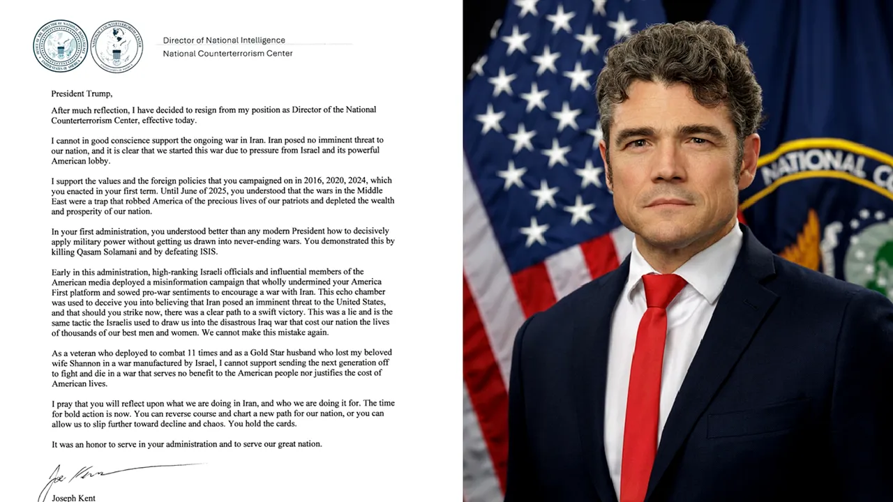 Lovitură pentru Donald Trump. Directorul Centrului Antiterorism demisionează din cauza războiului cu Iranul. „Nu reprezenta un pericol iminent pentru SUA.“ „Conflictul a fost declanșat de presiuni externe“