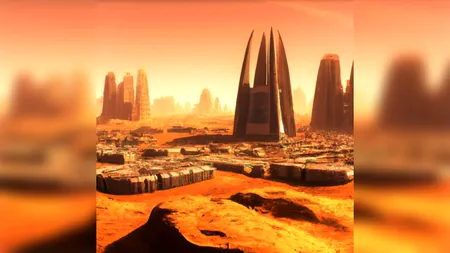 Cum ar arăta un oraș de pe Marte, după colonizarea plănuită de Elon Musk - GALERIE FOTO