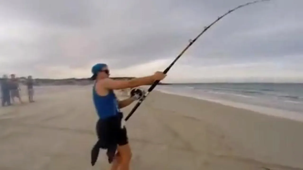 Captura impresionantă realizată de un australian. 