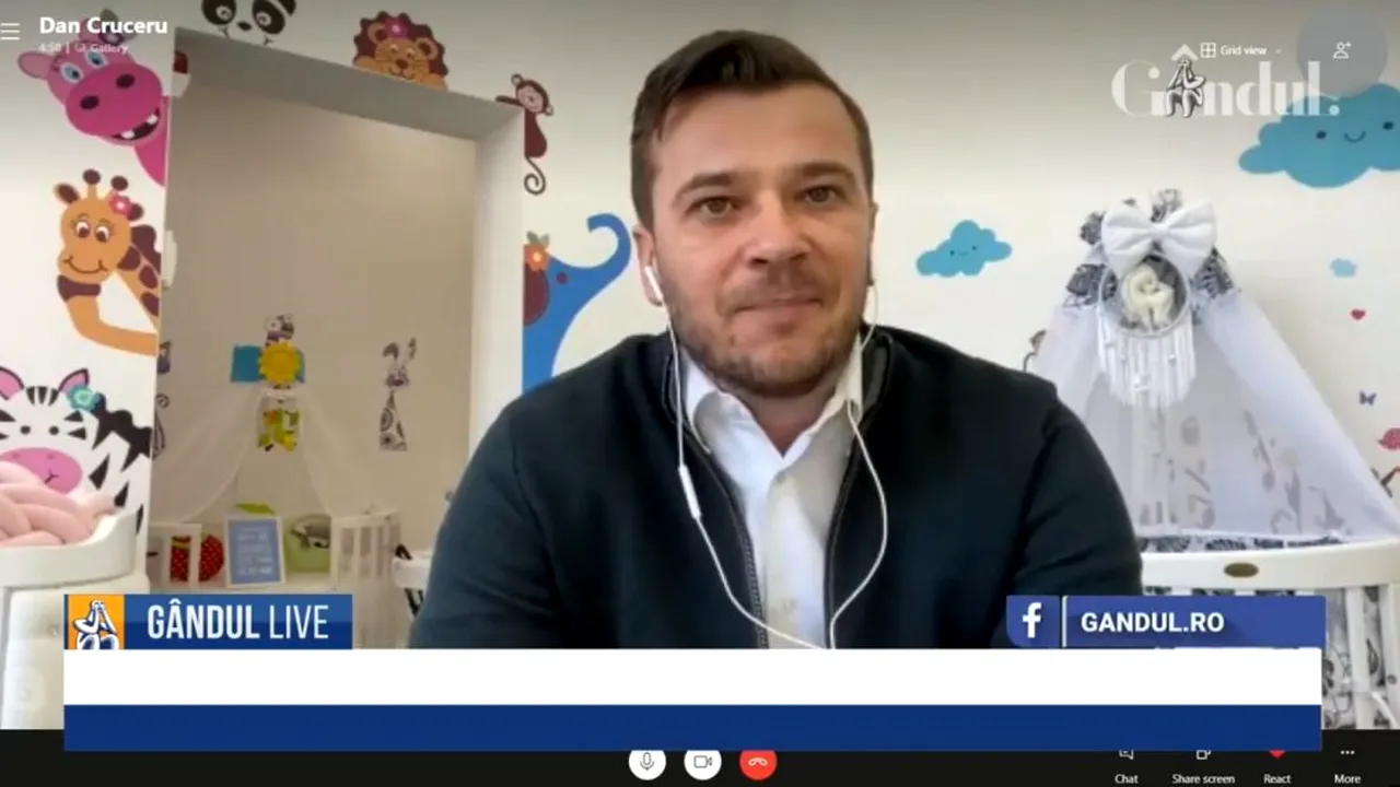 GÂNDUL LIVE. Dan Cruceru, blogger parenting: „Am irosit un an din educația copiilor noștri!”