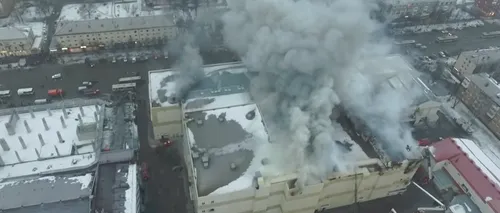 Nou bilanț sumbru al incendiului din orașul siberian Kemerovo. 76 de morți, dintre care cel puțin 27 sunt copii