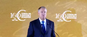 Klaus Iohannis la aniversarea Curții de Conturi: Monitorizarea fondurilor structurale – linie vitală de dezvoltare economică a României