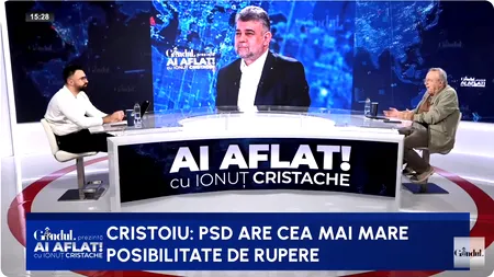 Ion Cristoiu: „PSD trebuie să accepte guvernare, fără a da premier”