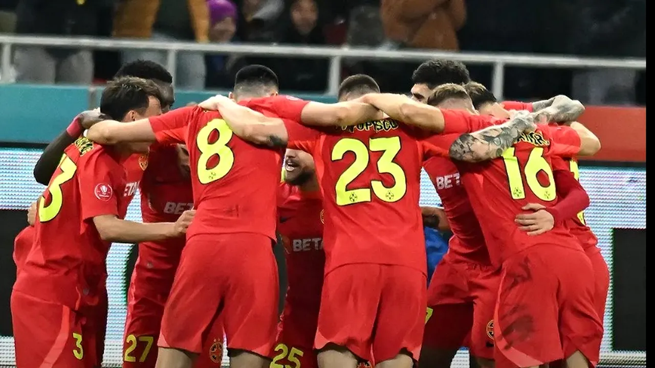 FCSB, avans de 7 puncte față de urmăritoare în Superliga! Cum arată clasamentul