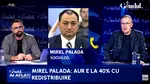 Mirel Palada confirmă sondajele care au speriat fondurilor de investitii, despre care Nicușor Dan spune că blochează anticipatele: AUR se apropie de 40%