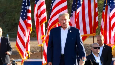 The Washington Post: TRUMP a lăudat un segment de zid de la frontiera cu Mexicul, dar bariera din acea zonă a fost construită de Obama