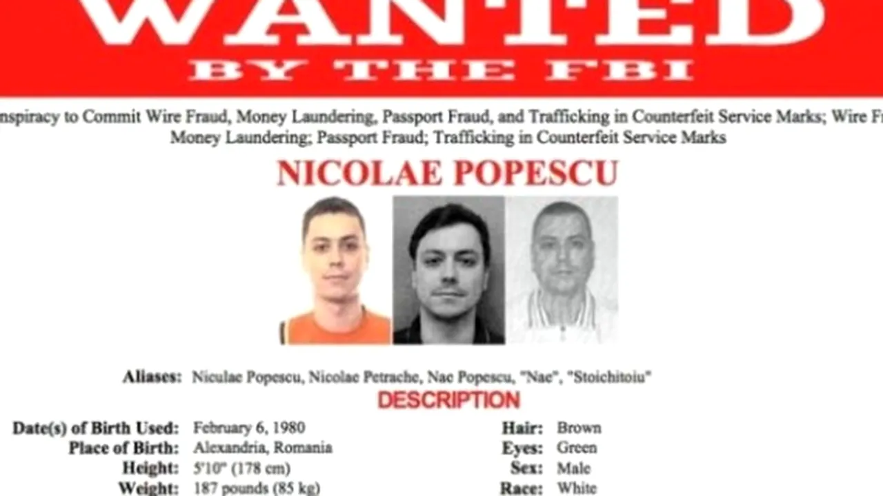 Un român, al doilea cel mai căutat om din lume de către FBI