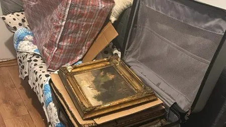 Zece tablouri furate din Italia renascentistă au fost descoperite în Constanța la un bărbat prins în FLAGRANT în timp ce încerca să le vândă
