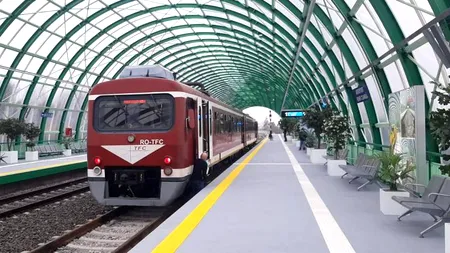 Se suspendă, din nou, unele trenuri între Gara de Nord și Aeroportul Otopeni. Precizările CFR