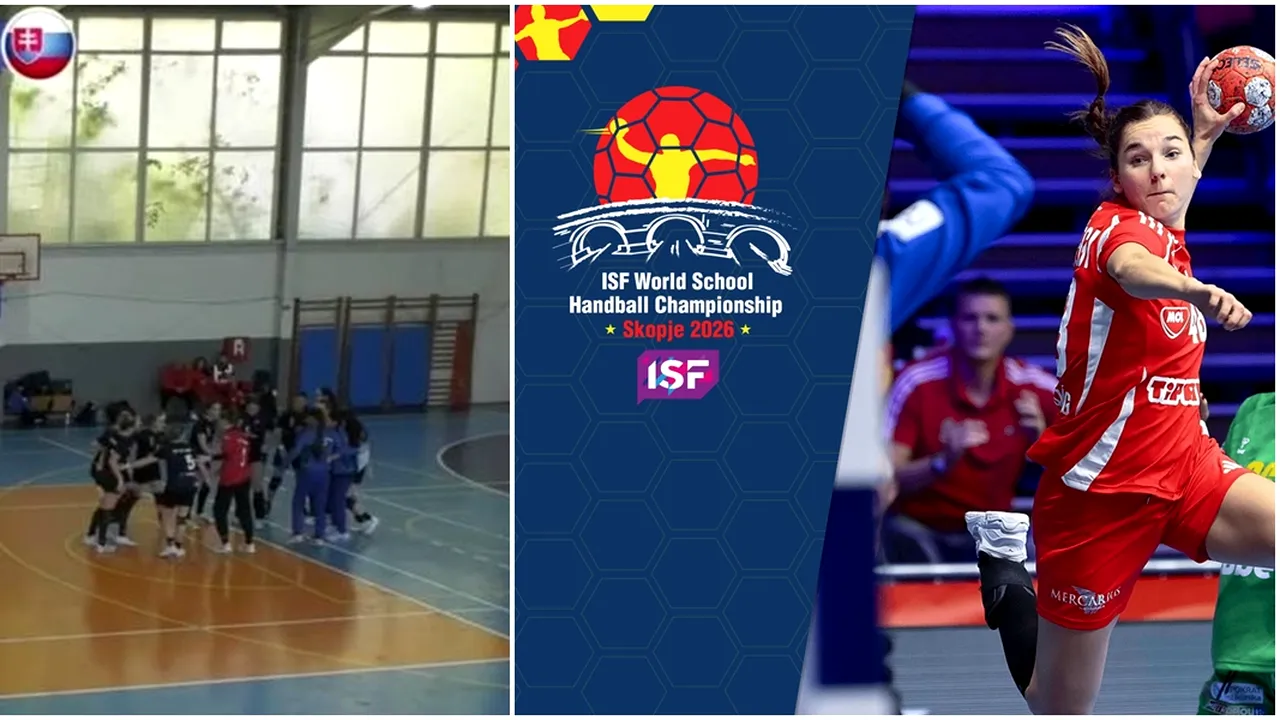 România, în semifinalele Campionatului Mondial Școlar U18 la handbal. LPS Brașov, de neoprit la turneul din Macedonia