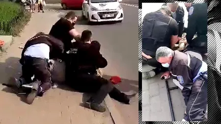 Bărbat din Piatra Neamț, pus la pâmânt și încătușat de polițiștii locali pentru că nu purta mască de protecție (VIDEO)