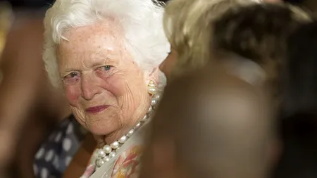 Fosta Primă Doamnă Barbara Bush a fost internată în spital