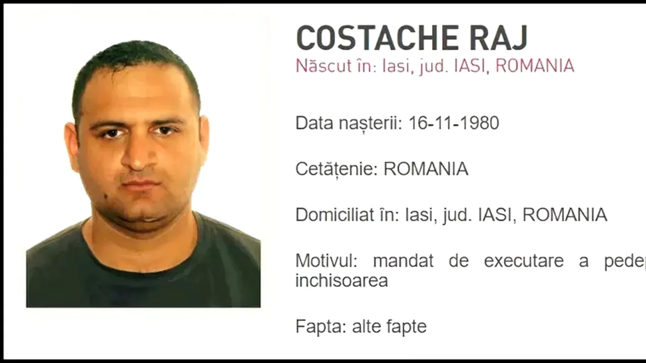 Proxenetul „Beleaua” din Iași a fost ARESTAT la Roma. Va fi adus la Otopeni miercuri, cu o cursă Tarom