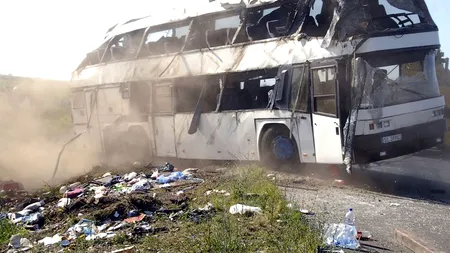 ACCIDENT DE AUTOBUZ în Republica Moldova. 11 persoane au murit și peste 30 au fost rănite