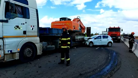 Accident grav în Giurgiu. O persoană a murit, iar alta a fost rănită