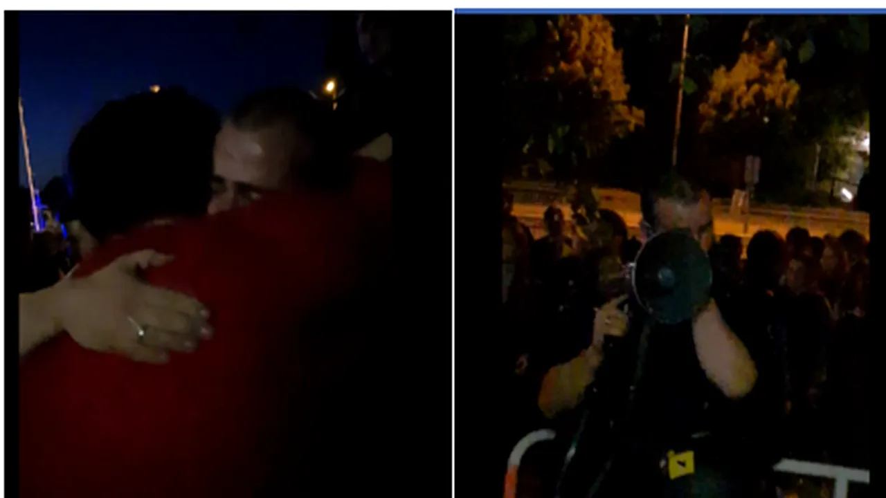 Un polițist german a izbucnit în lacrimi după ce a ajutat românii să voteze. Imaginile au fost preluate de Poliția din Munchen- VIDEO