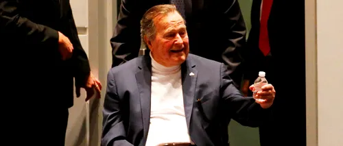 George H. W. Bush respiră normal, dar va rămâne o a șaptea noapte în spital