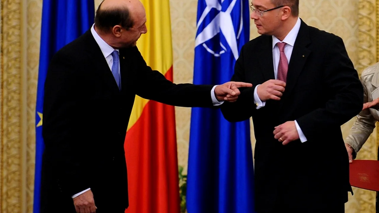 Băsescu, despre MRU: „S-a răcorit, ca un adevărat bărbat, pe o femeie, atâta poate el