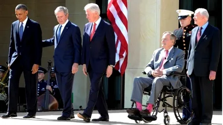 IMAGINE ISTORICĂ. Cei cinci președinți americani în viață 