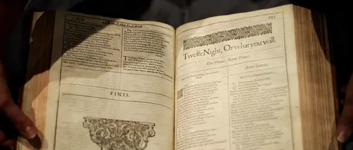 Un exemplar rar din First Folio, primul volum cu opere de Shakespeare, descoperit în nordul Franței