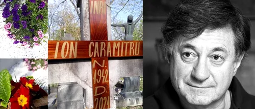 GALERIE FOTO | Cum arată mormântul lui Ion Caramitru, la 8 luni de la dispariția regretatului actor | IMAGINI EXCLUSIVE
