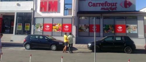 Carrefour deschide joi un supermarket în România